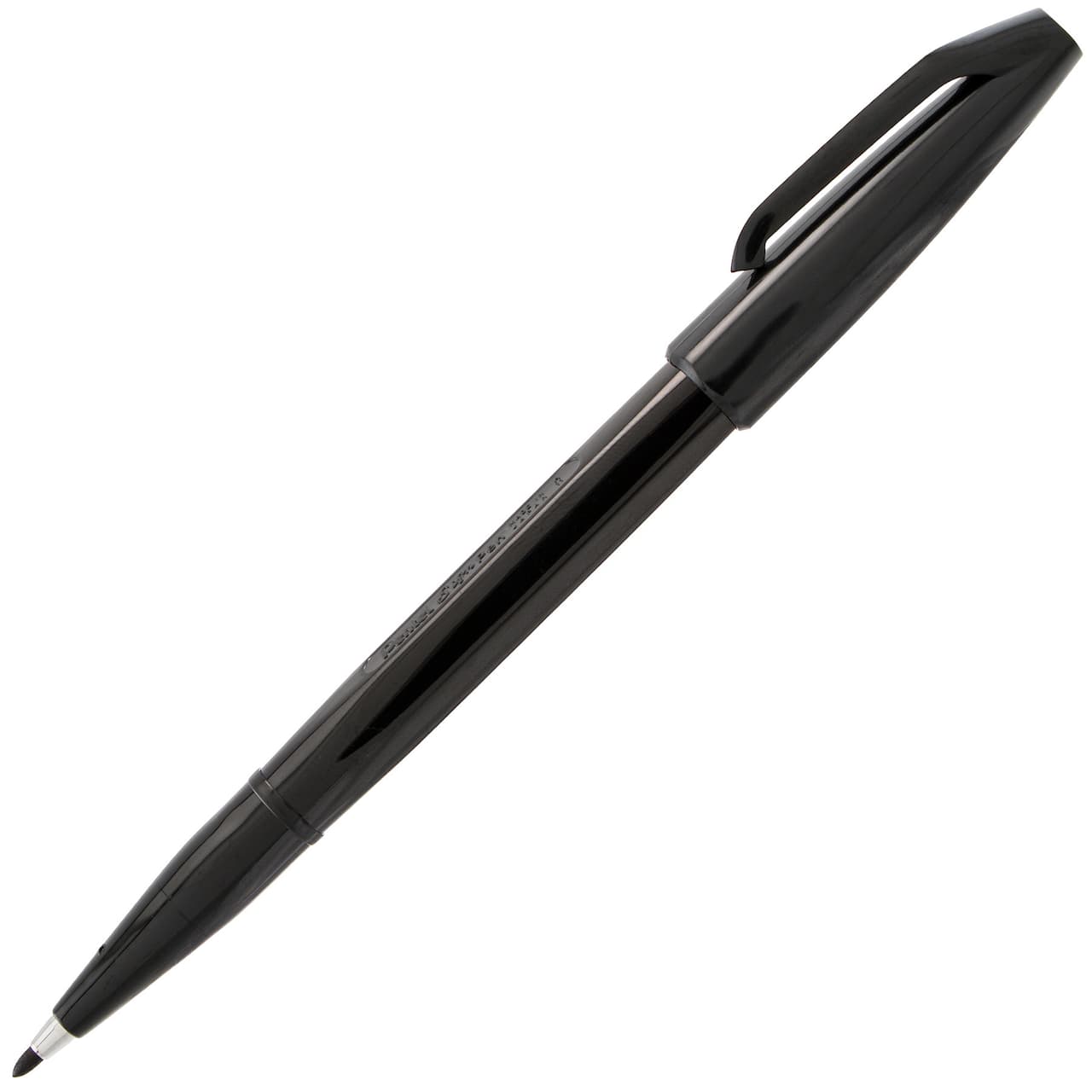 Pentel® Sign Pen® Black Ink Fiber Tip Pens, 12ct.